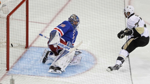 Cullen scores on Lundqvist, The Canadian Press Cullen scores on Lundqvist