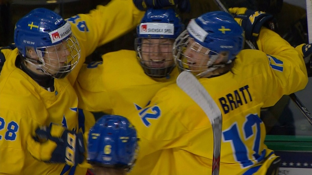 Sweden celebrates, TSN Sweden celebrates