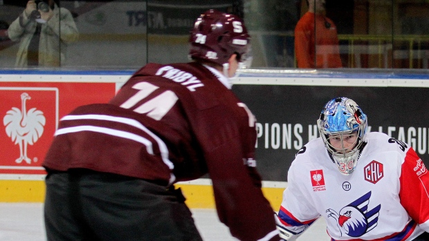 Daniel Pribyl, Sparta Prague/Champions Hockey League/Getty Images Daniel Pribyl