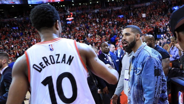 Drake congratulates DeMar DeRozan