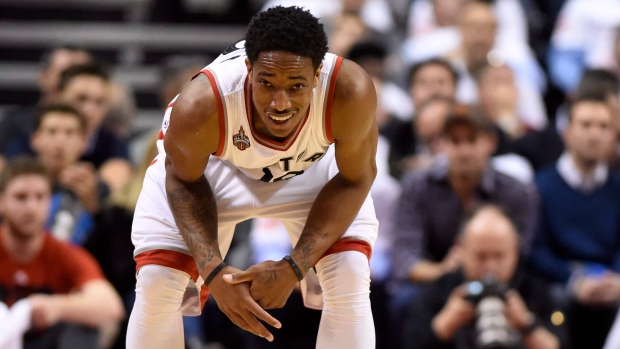 Toronto Raptors' DeMar DeRozan, The Canadian Press Toronto Raptors' DeMar DeRozan