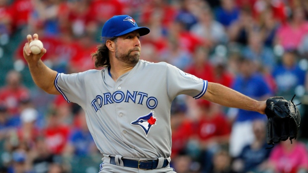 R.A. Dickey , The Canadian Press R.A. Dickey