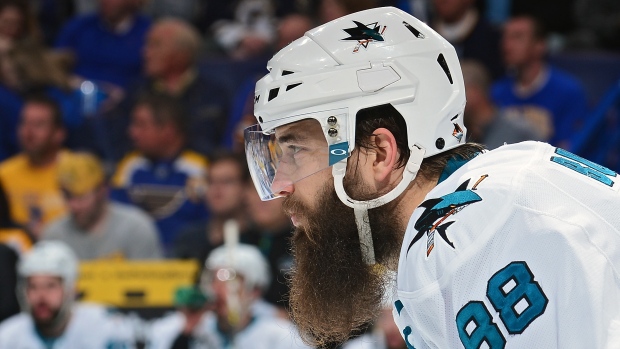 Brent Burns, Jeff Curry/National Hockey League/Getty Images Brent Burns