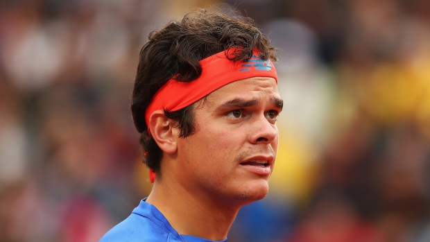 Milos Raonic, Matthew Lewis/Getty Images Milos Raonic