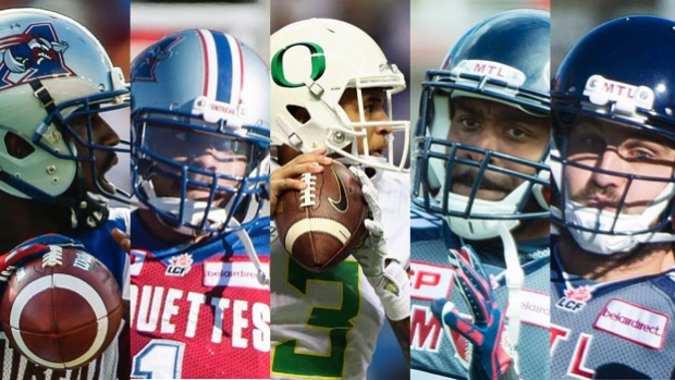 Rakeem Cato Brandon Bridge Vernon Adams Kevin Glenn Jonathan Crompton