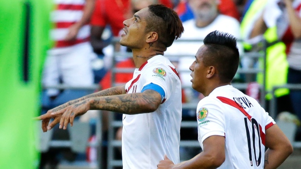 Paolo Guerrero, The Canadian Press Paolo Guerrero
