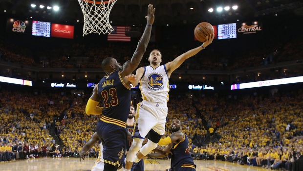 Stephen Curry, The Canadian Press Stephen Curry