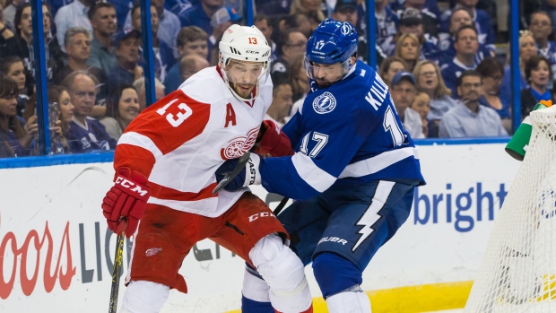Pavel Datsyuk, Scott Audette/National Hockey League/Getty Images Pavel Datsyuk