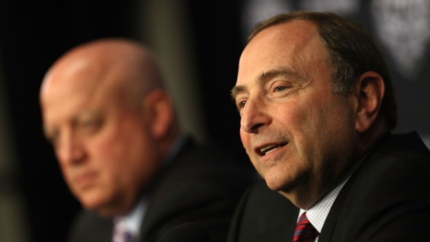 Gary Bettman , Dave Sandford/National Hockey League/Getty Images Gary Bettman