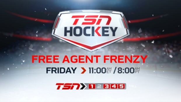 FREE AGENT FRENZY on TSN FREE AGENT FRENZY on TSN