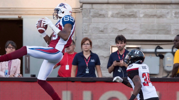 Duron Carter, The Canadian Press Duron Carter