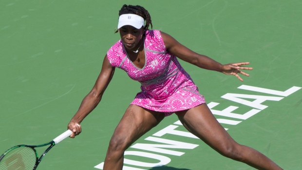 Venus Williams, The Canadian Press Venus Williams, The Canadian Press