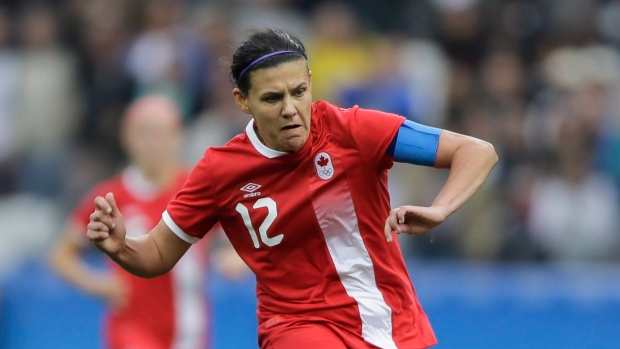 Christine Sinclair, The Canadian Press Christine Sinclair
