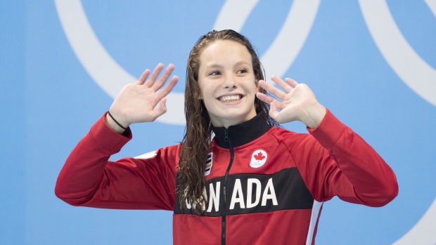 Penny Oleksiak, Lucas Oleniuk/Toronto Star/Getty Images Penny Oleksiak