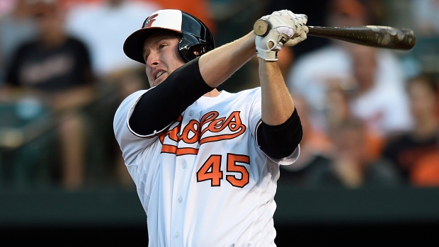 Mark Trumbo, The Canadian Press Mark Trumbo