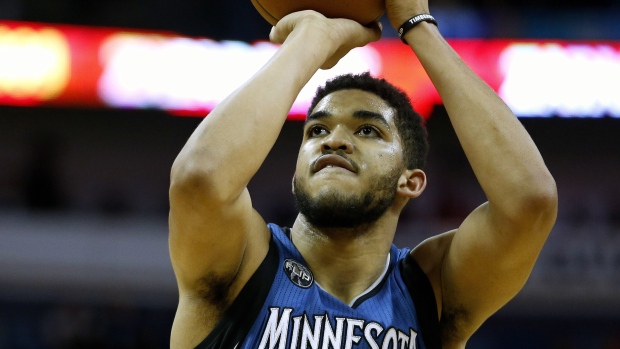 Karl-Anthony Towns, The Canadian Press Karl-Anthony Towns