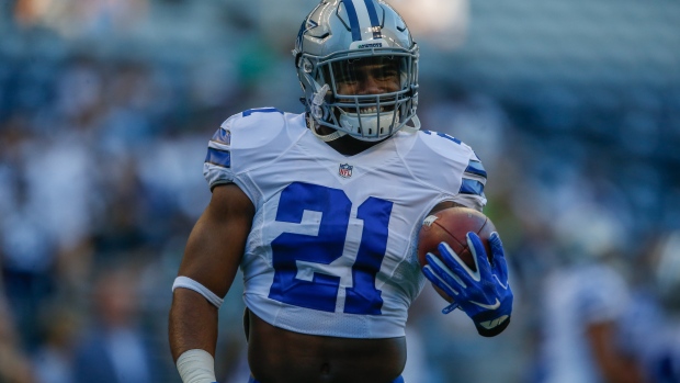 Ezekiel Elliott, Otto Greule Jr/Getty Images Ezekiel Elliott