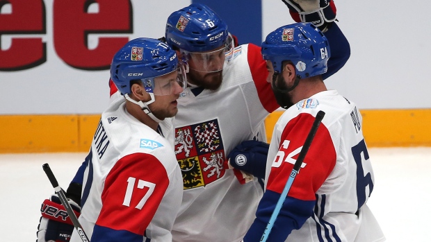 Vladimir Sobotka, Michal Kempny Roman Polak, Alexander Demianchuk/TASS/Getty Images Vladimir Sobotka, Michal Kempny Roman Polak