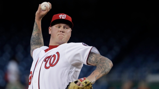 Mat Latos, The Canadian Press Mat Latos