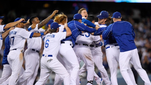 Los Angeles Dodgers Celebrate