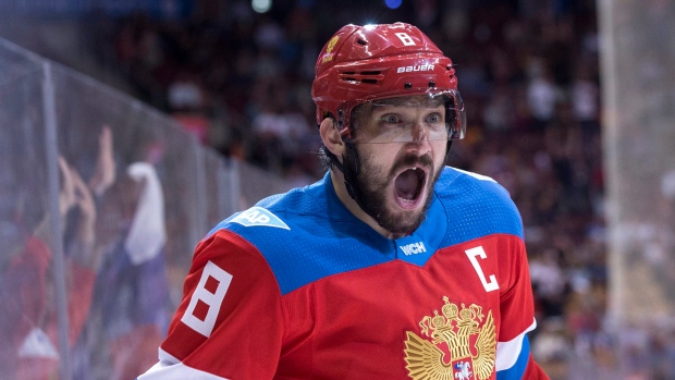 Alex Ovechkin, The Canadian Press Alex Ovechkin