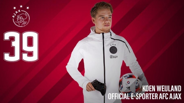 Koen “k0entj92” Weijland, AFC Ajax Koen “k0entj92” Weijland
