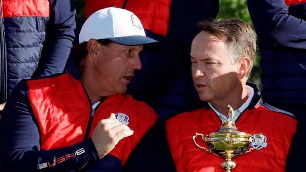 Phil Mickelson and Davis Love III