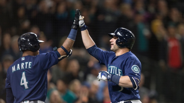 Ketel Marte and Mike Zunino