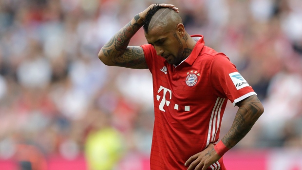 Arturo Vidal, The Canadian Press Arturo Vidal