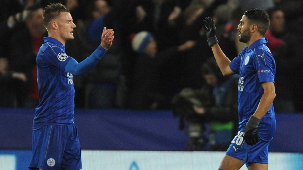 Mahrez and Vardy , The Canadian Press Mahrez and Vardy