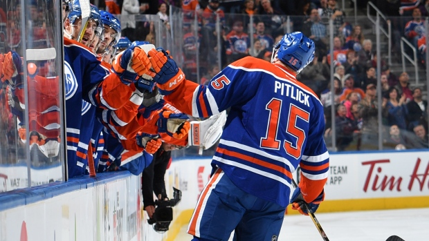 Tyler Pitlick, Andy Devlin/National Hockey League/Getty Images Tyler Pitlick