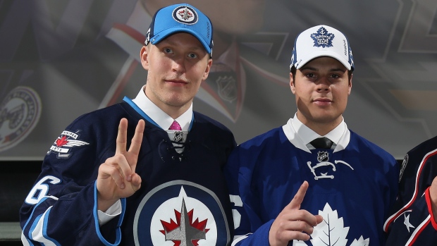 Patrik Laine and Auston Matthews, Dave Sandford/National Hockey League/Getty Images Patrik Laine and Auston Matthews