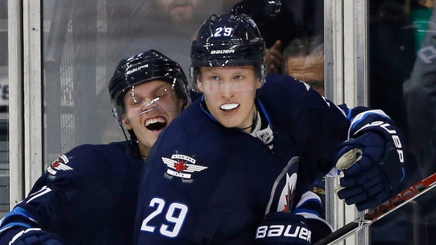 Nikolaj Ehlers and Patrik Laine