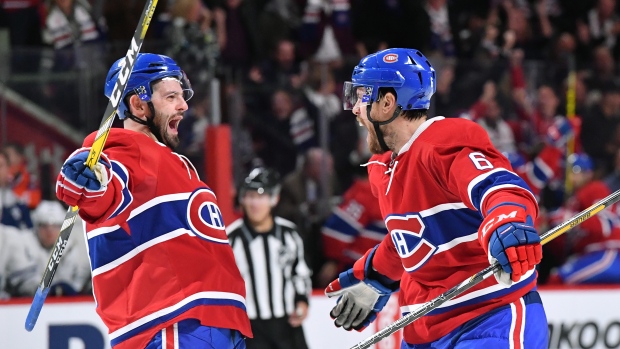 Alexander Radulov and Shea Weber, Francois Lacasse/National Hockey League/Getty Images Alexander Radulov and Shea Weber
