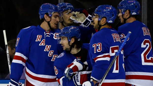 New York Rangers Celebrate