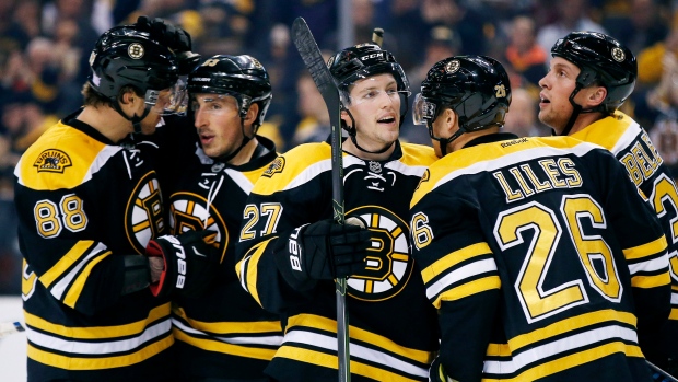 Bruins celebrate