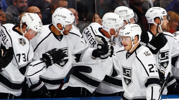 Dustin Brown, Mark Blinch/National Hockey League/Getty Images Dustin Brown