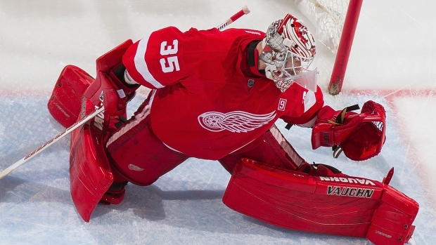 Jimmy Howard, Dave Reginek/National Hockey League/Getty Images Jimmy Howard