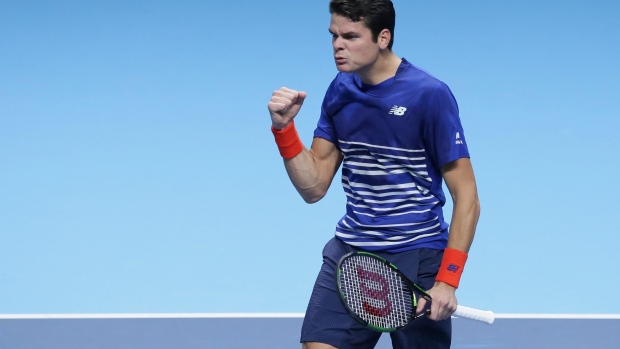 Milos Raonic, The Canadian Press Milos Raonic