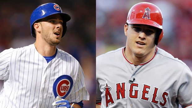 Kris Bryant and Mike Trout