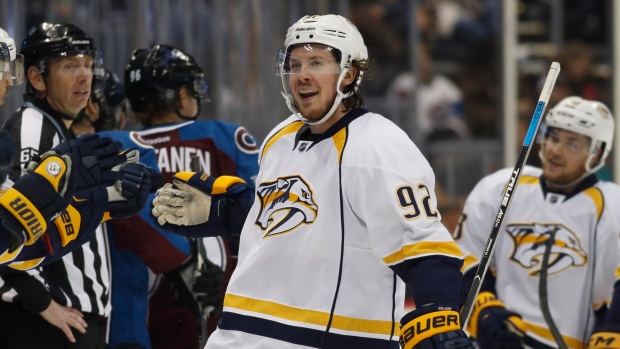 Ryan Johansen, The Canadian Press Ryan Johansen