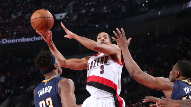 C.J. McCollum, Sam Forencich/National Basketball Association/Getty Images C.J. McCollum