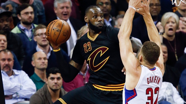 Lebron James. Blake Griffin, The Canadian Press Lebron James. Blake Griffin