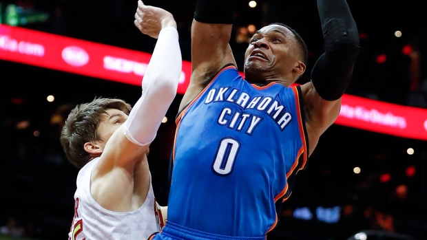Russell Westbrook, The Canadian Press Russell Westbrook