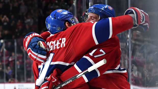 Brendan Gallagher and Torrey Mitchell