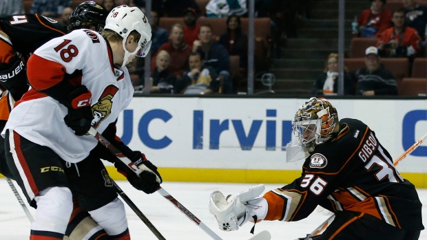 John Gibson and Ryan Dzingel John Gibson and Ryan Dzingel