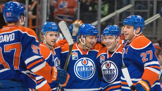 Edmonton Oilers Celebrate, The Canadian Press Edmonton Oilers Celebrate