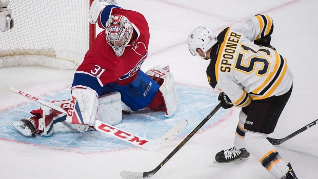 Ryan Spooner Carey Price, The Canadian Press Ryan Spooner Carey Price