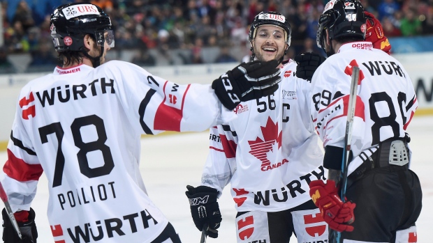 Team Canada celebrates