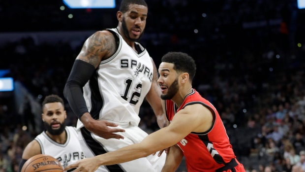 Mixed results for Raptors on long road trip